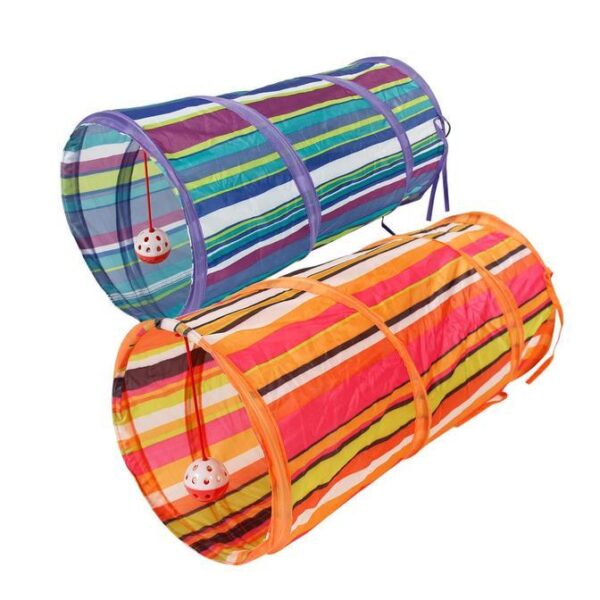 55417 8719138027903 JAFX2 GIOCO PER GATTO TUNNEL CON PALLINA CM.90