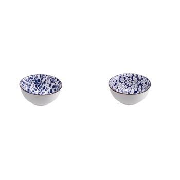 55569 8057586043015 104301 STAR ciotola in ceramica decorata ø12x6cm