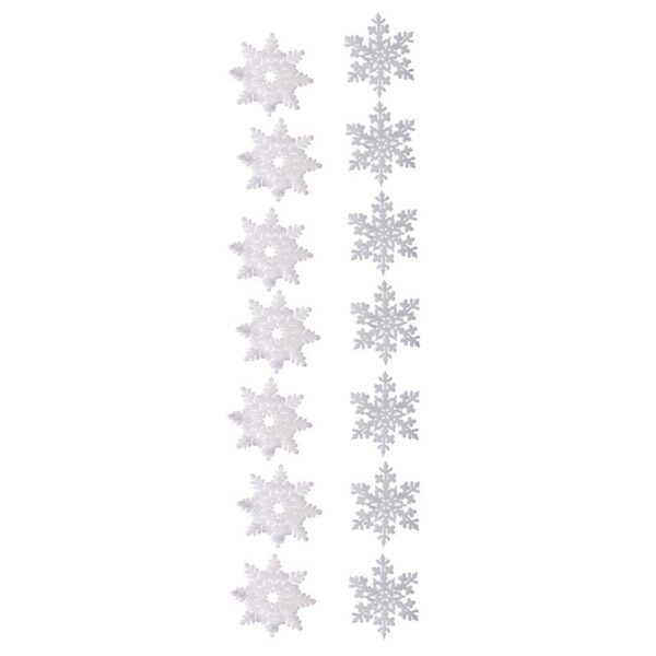 55799 8021785458659 45865 STAR addobbo natalizio pendente fiocchi ass2mod ø13xh200