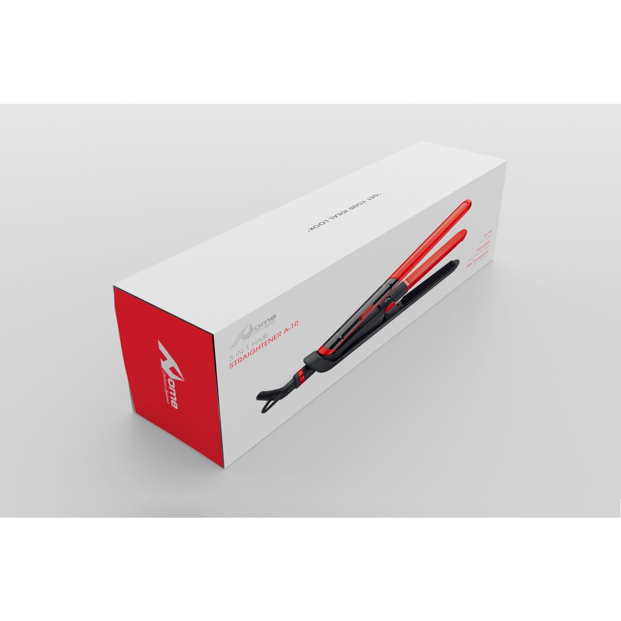56035 8053340620003 SY-618 STRAIGHTENER 3 IN 1 PIASTRA PER I CAPPELLI NERO E ROSSO