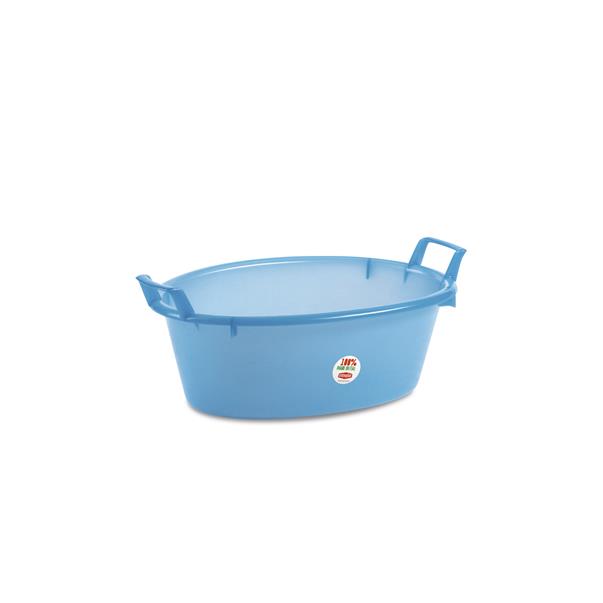 56215 8003507315006 31500-AZ01 bacinella ovale con manici 50xh18cm 16lt azzurro