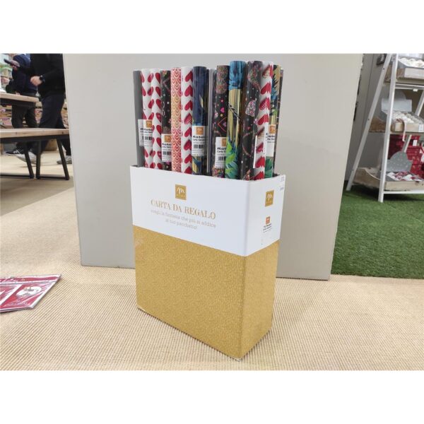 56569 8034052854870 54870 CARTA DA REGALO ROTOLO CM.70 X 200 ASSORTITI