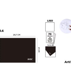56683 8435250986354 PB345 BLOCCO DA DISEGNO