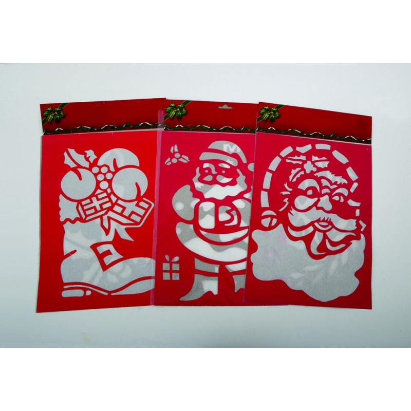 56923 8430540109871 V-52566 stencil natalizi ass.mod.109871 cm.53 x 39