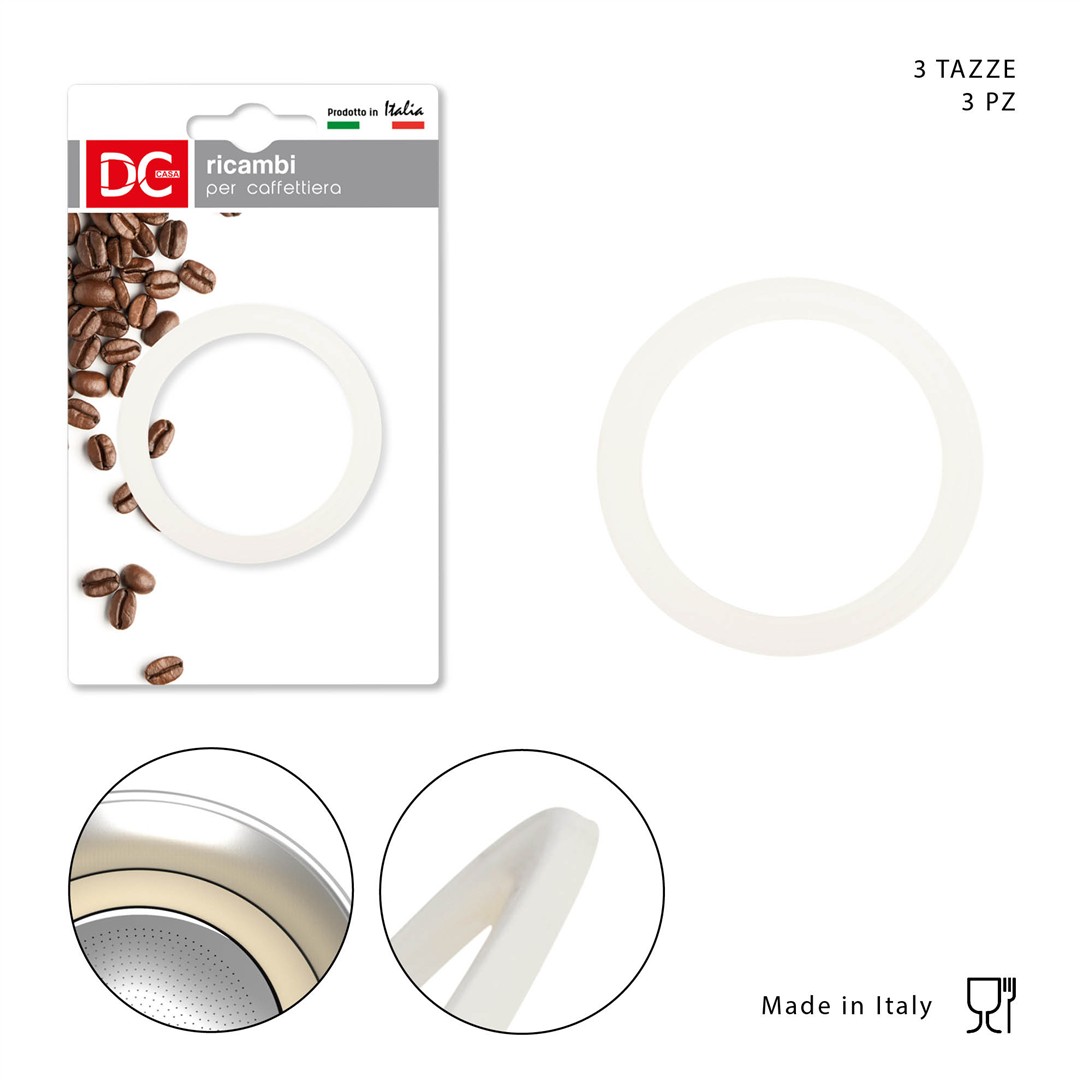 57578 8008154713007 0128494 set ricambio moka 3 tz 3pz.guarnizioni