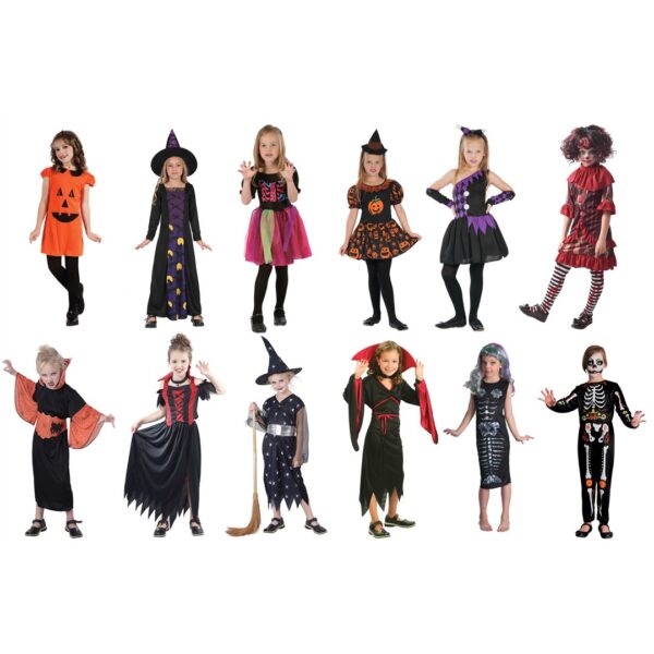 57684 3120370673639 67363 CP costume halloween bimba tg assortite
