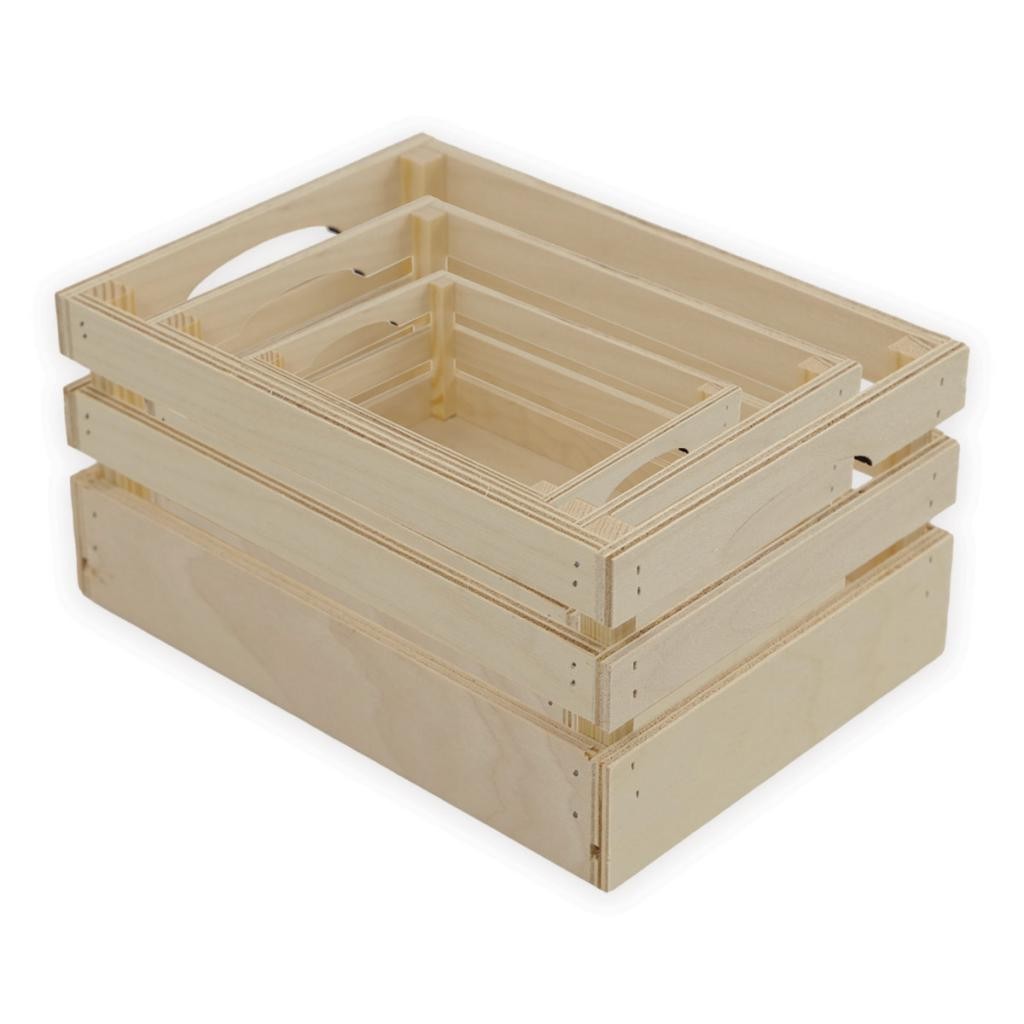 58050 8016123136658 136658 LUPIA cassetta in legno di betulla colore naturale misura 12x18x8hcm