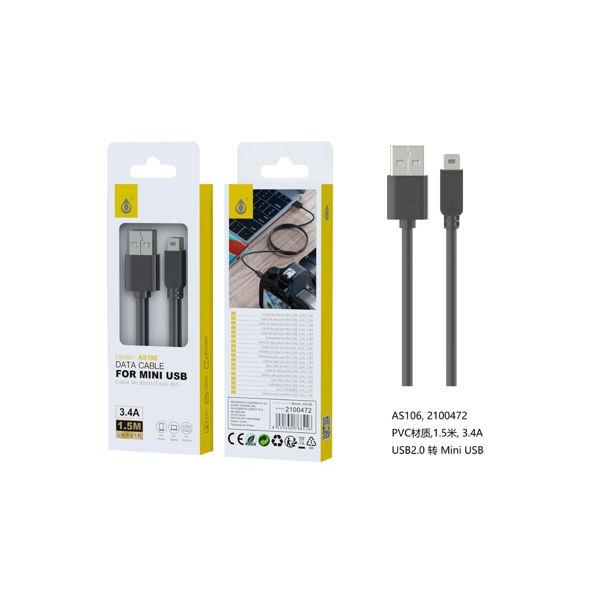 58232 8435350768416 2100472 ONE CAVO DATI PER MINI USB 1,5M