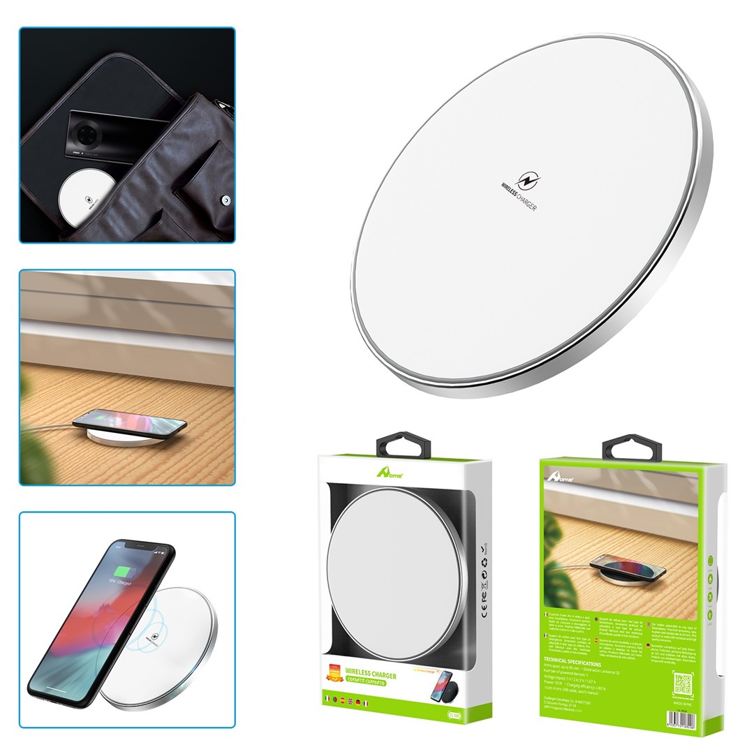 58296 8435644429832 1010664 caricatore wireless con magnete 15w
