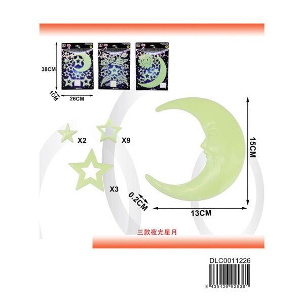 58540 8435426925361 SG-21016ABC ADESIVI FLUORESCENTI PER PARETI