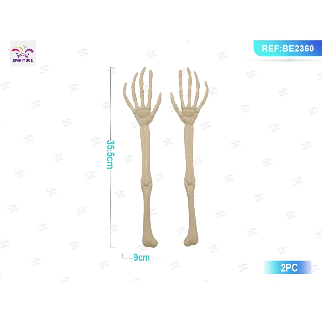 58593 8058617308608 BE2360 halloween set 2pz ossa delle braccia