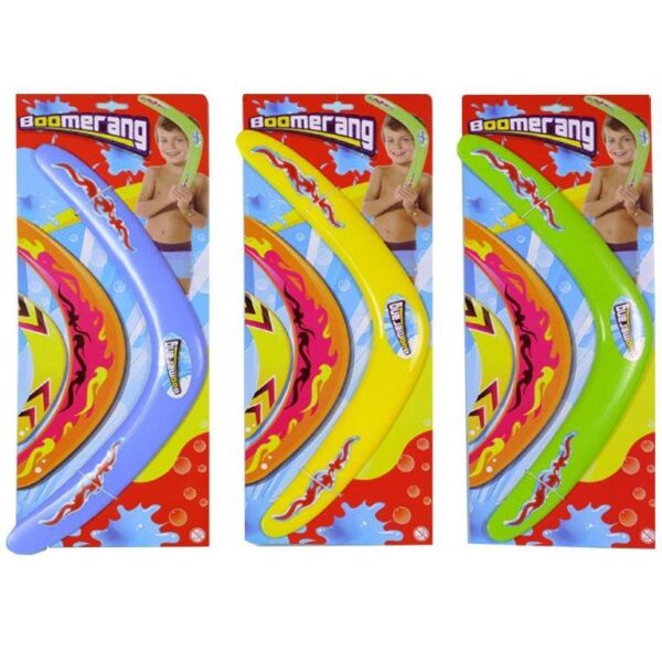 59015 8014966361503 8014966361503 BOOMERANG IN PLASTICA COL ASS.CM.38