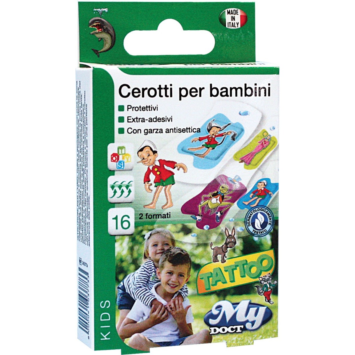 59178 8000061037733 CER03773A cerotti kids 16pz tattoo effect