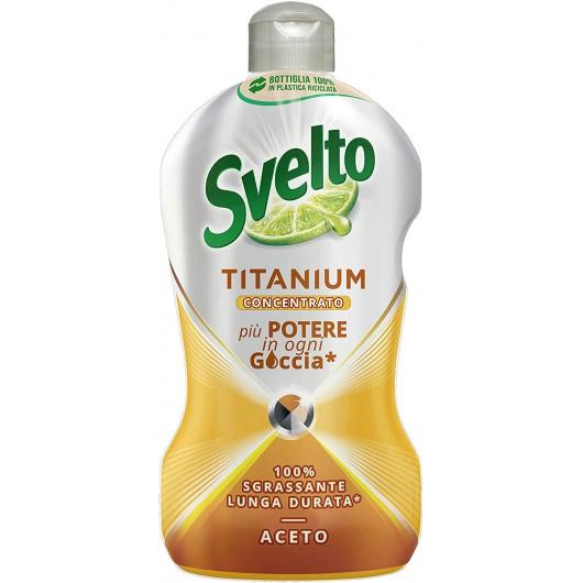 59228 8710908078408 14468 DETERSIVO PIATTI CONC.450ML SVELTO TITANIUM ACETO