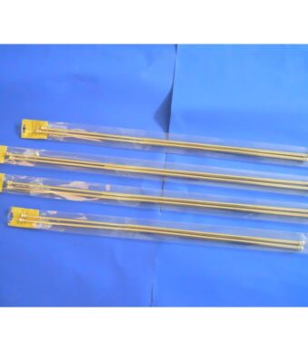 59257 8033113809224 OLD BAT012 astine estendibile con molla 50↔️70cm oro