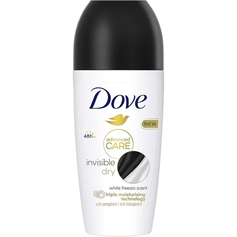 59751 59096788 59096788 DEODOR. DOVE DEO ROLL-ON 50 INVISIBLE DRY