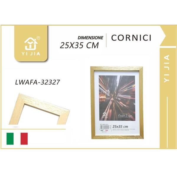 59945 8001684323272 LWAFA-32327 CORNICE LAQUE' ORO CM. 25X35