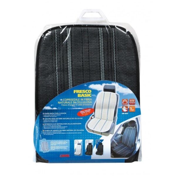 60035 8000692544723 54472 LAMPA COPRISEDILE AUTO FRESCO BASIC NERO/GRIGIO