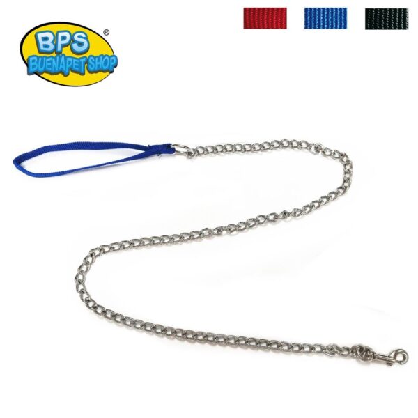 60166 8433298026179 BPS-2617 GUINZAGLIO PER ANIMALE DI CATENA CM.0,3 X 120