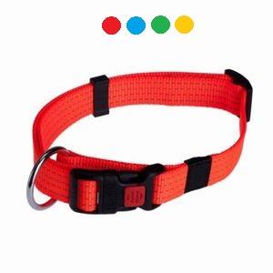 60189 8433298026698 BPS-2669 COLLARE PER ANIMALI NYLON CM.2,5 X 48-70 CON RIFRANGENTE