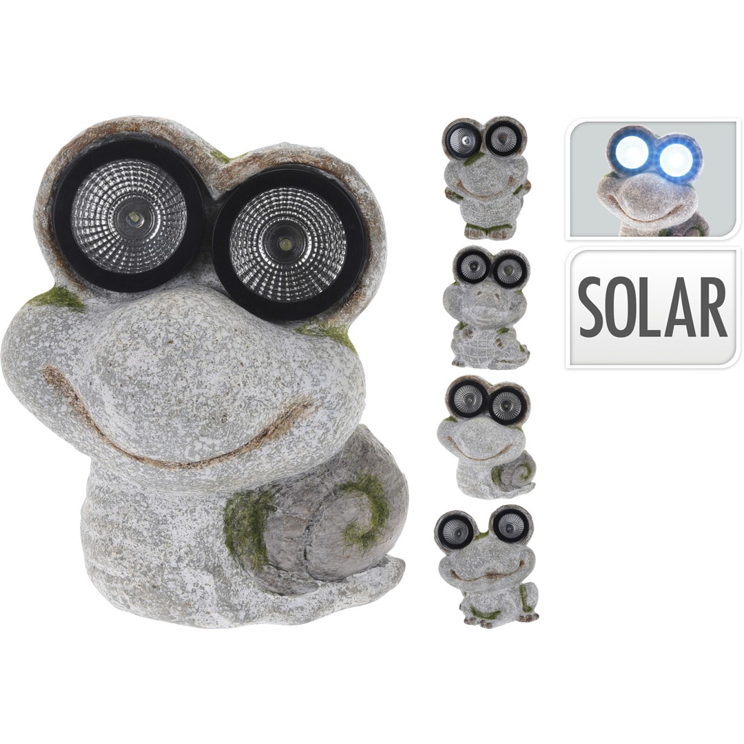 60250 8719202965001 795720200 lampada solare in ceramica forma di lumaca