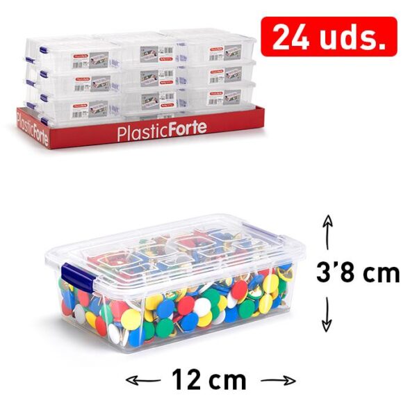 60420 8414926402718 191491 VISCIO box multiuso mini ccoperchio cm8x12x3,8