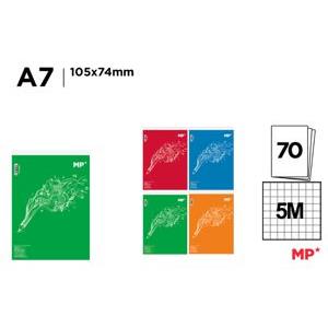 60454 8435250923496 PB184IT BLOCK NOTES A7 70FF 5M CM.8 X 12