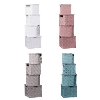 61686 8021785651203 65116_4_STAR scatola quadrata in poliestere con coperchio n_4 23x23x18,5cm
