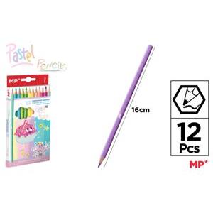 62650 8435464177746 PP827 SET 12 MATITE COLORATE PASTEL