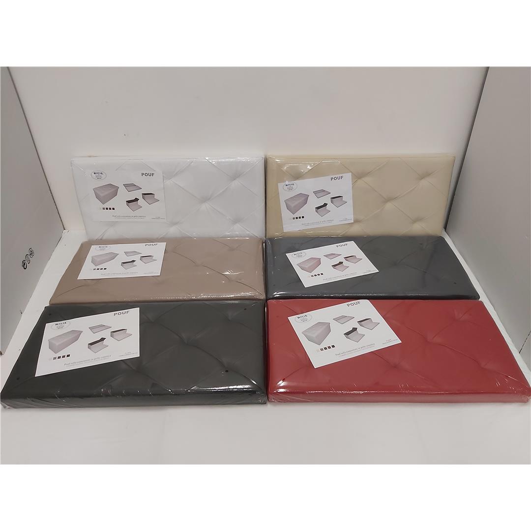 63167 8055515507621 PUF01 pouf cassa panca in pelle 80x40cm