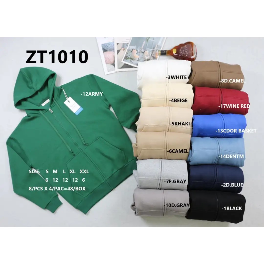 63339 9200000633395 ZT1099 abbigliamento felpa con cappuccio tasche a masupio size:s-xxl