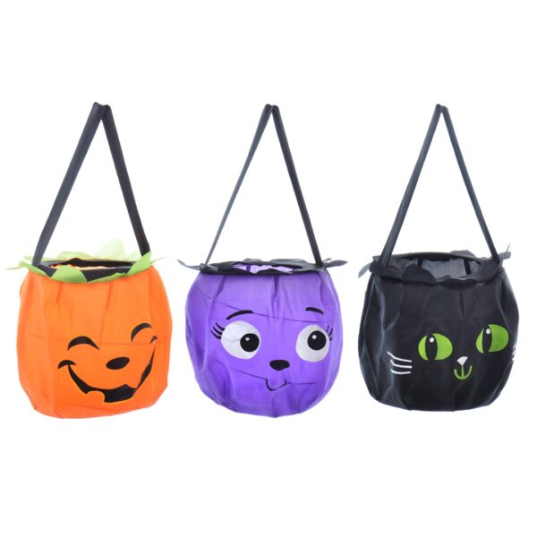63477 3120370636771 63677 halloween borsa grande per caramelle a forma di zucca