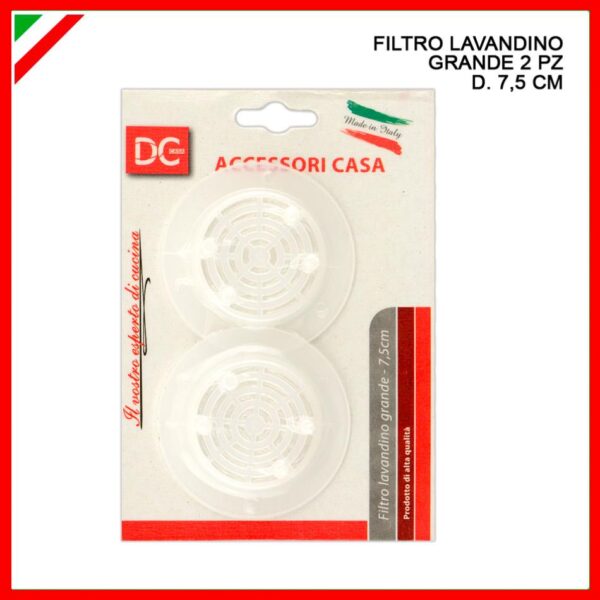 63489 8008154754000 754- 0128513 FILTRO LAVELLO 2PZ PLASTICA GRANDE