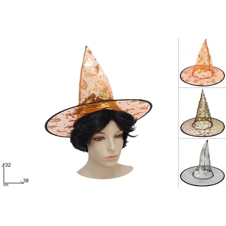 63872 8033113238086 69494 CP cappello da strega adulti