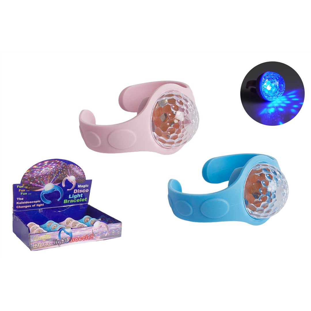 63968 3120370766553 76655 CP bracciale con palla luce da disco