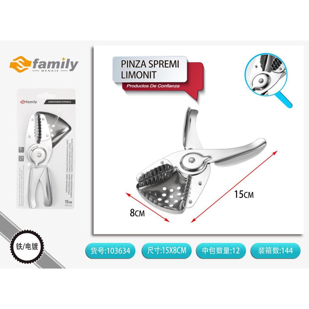 64001 8434581036349 103634 PINZA SPREMI LIMONI 15CM
