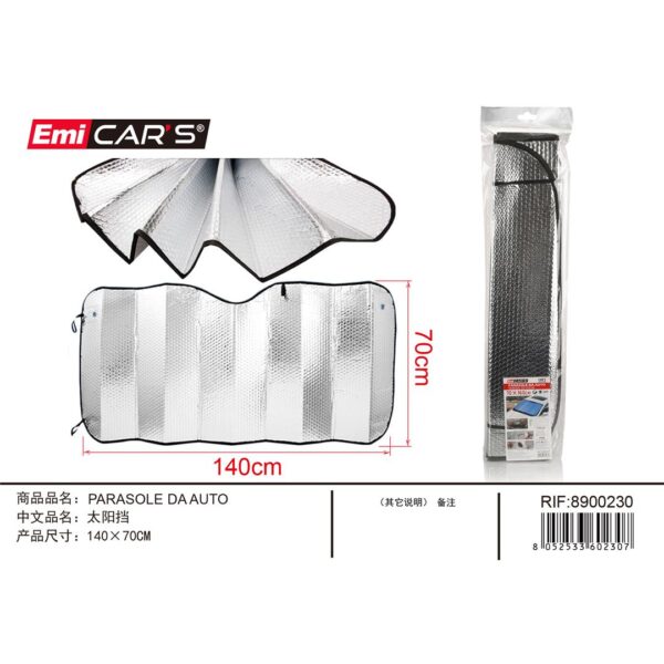 64142 8052533602307 8900230 EMI PARASOLE AUTO CM. 70X140