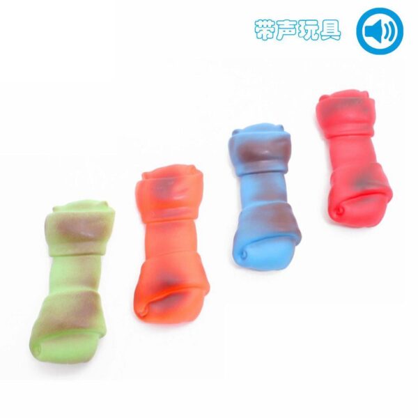 64962 8433298045552 BPS-4555 GIOCO SOFFIO PER CANE FORMA OSSO C/NODI