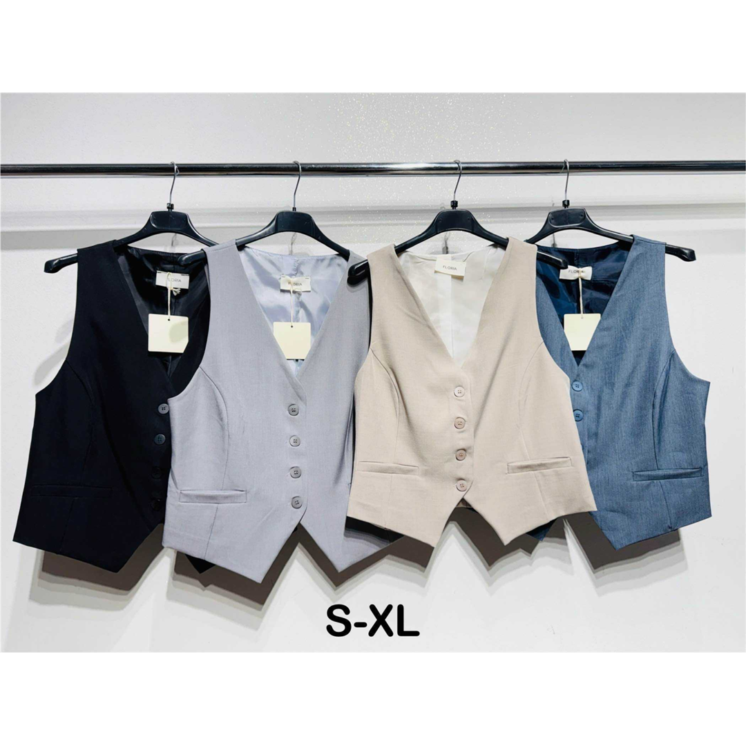 65102 9200000651023 201205 abbigliamento donna gilet in abbinabile size:s-xl