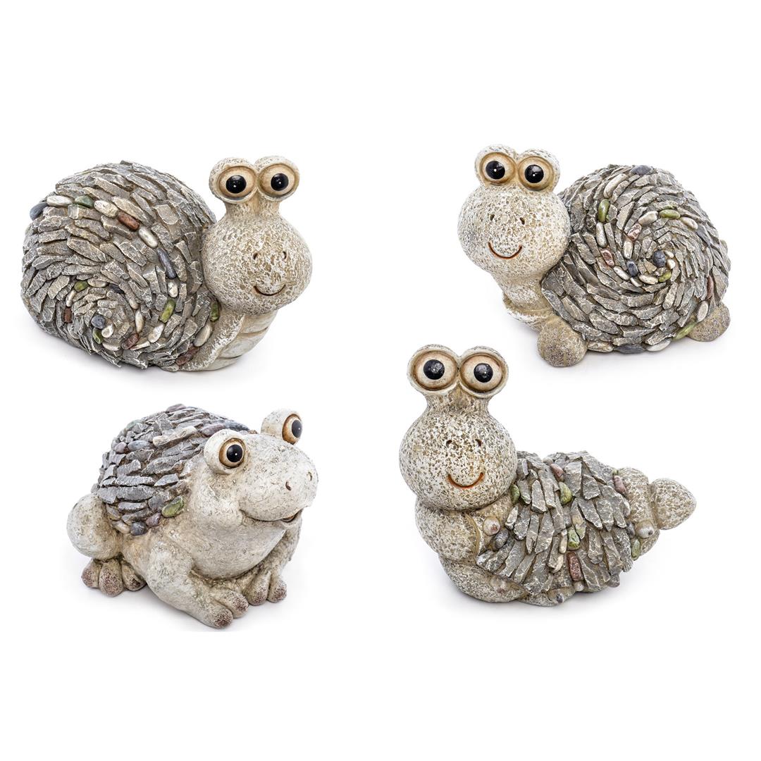 65324 3120370631202 63120 CP TARTARUGA/RANA/LUMACA/BRUCO DECORATIVI