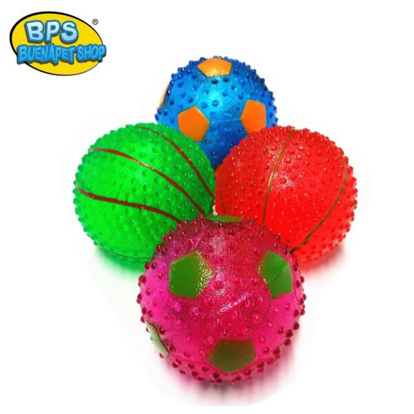 65999 8433298029989 BPS-2998 GIOCO SOFFIO PER CANE FORMA PALLA ASS.Ø6,5