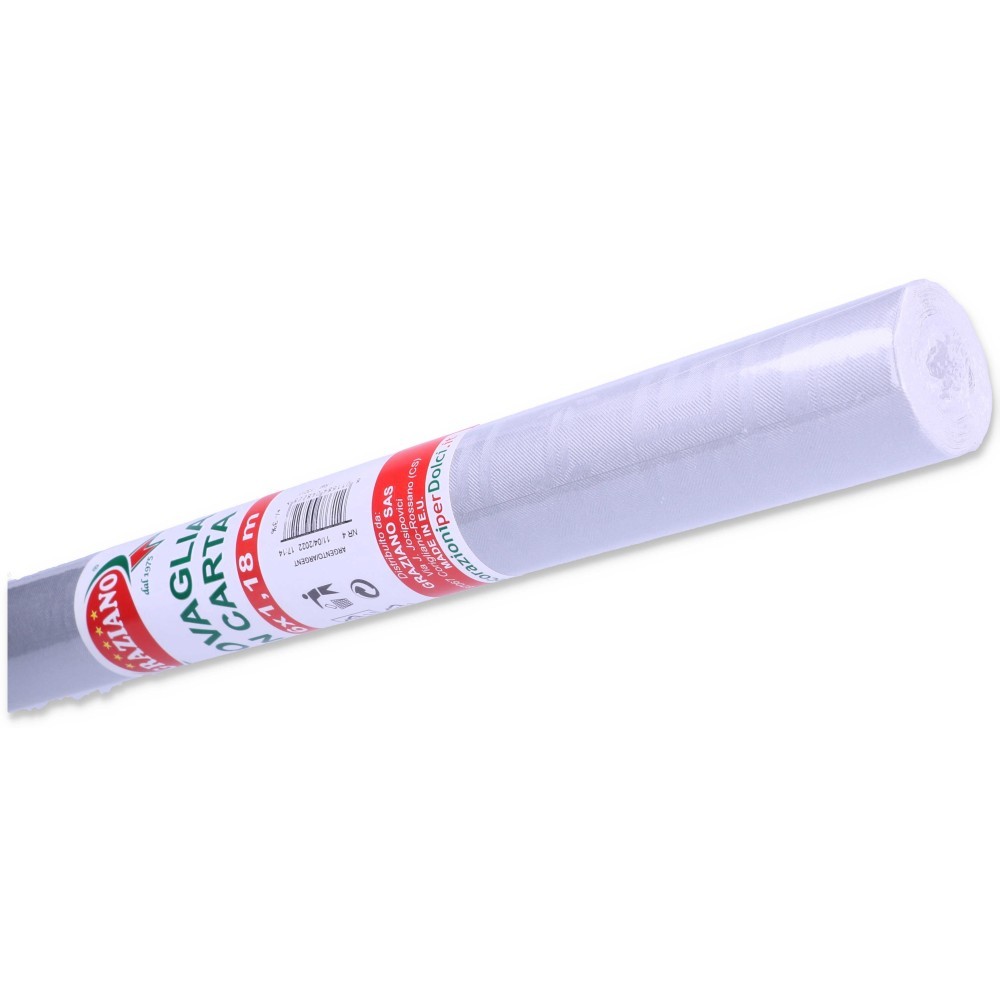 66272 8011684048228 13011 coord. argento tovaglia di carta rotolo 6x1,18m