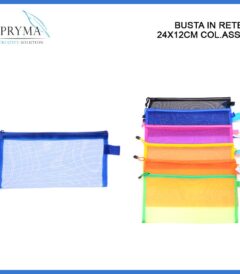 66363 8034139306278 CA30627 BUSTA P/DOCUMENTI A6 CON ZIP CM.22 X 12.5
