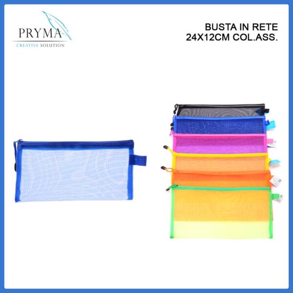 66363 8034139306278 CA30627 BUSTA P/DOCUMENTI A6 CON ZIP CM.22 X 12.5