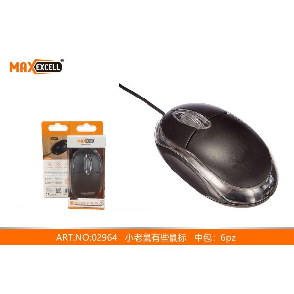 66384 8058168029670 02967 mouse ottico con filo usb3.0