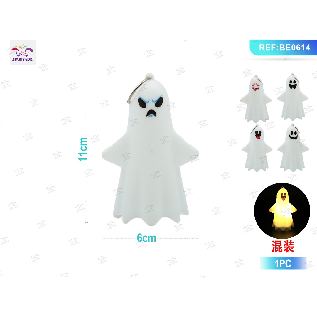 66395 8058617849149 BE0614 halloween fantasmino con luce 11cm