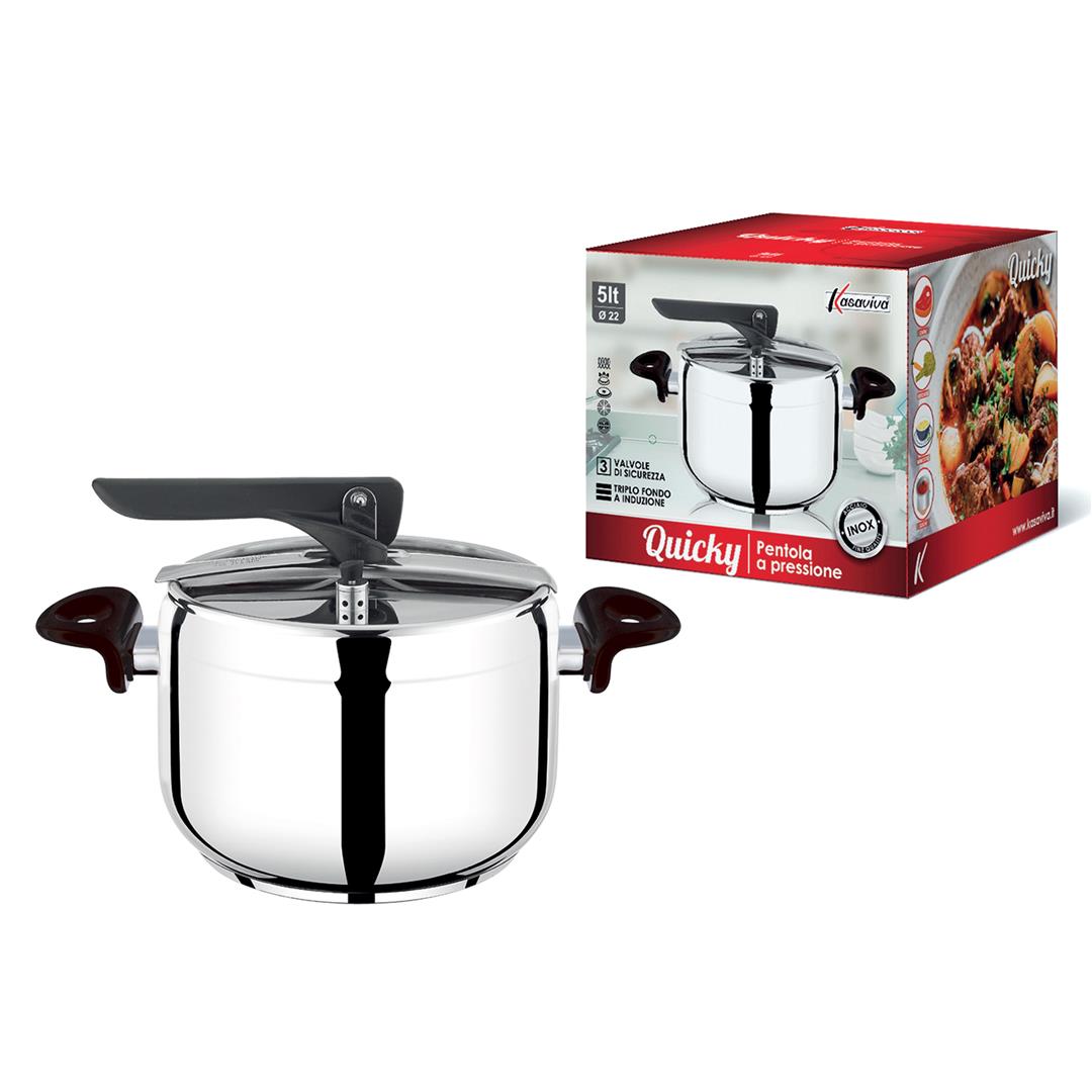 66774 8034116427910 1642791 SAIS PENTOLA A PRESSIONE Ø22CM 5LT