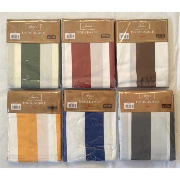 67352 8050513496526 TED05 tenda da sole rigata 150x300cm
