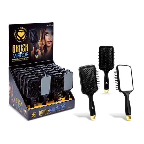 68324 8057502402841 40284 spazzola per capelli brush & morror