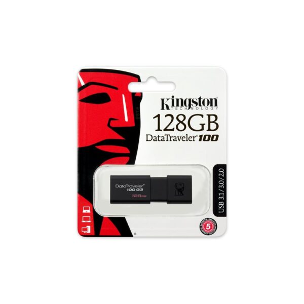 68348 740617249231 DT100GH3/128 USB PEN 128GB 2.0/3.0 KINGSTON